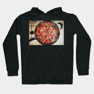 Cooking crayfish at home Hoodie